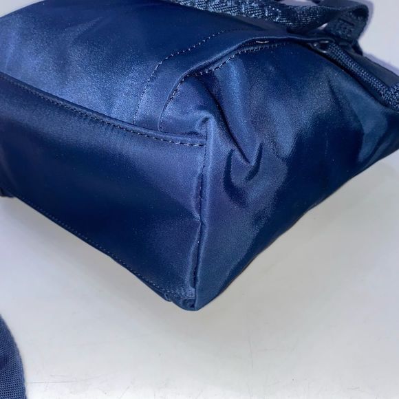 Tommy Hilfiger Canvas Tote Blue Small - Picture 6 of 11